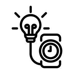home light Line Icon