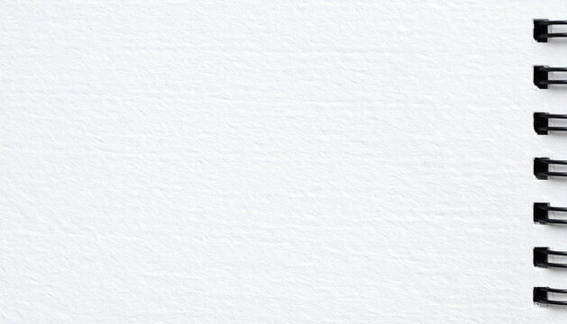 Blank rough sketchbook paper texture