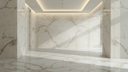 Widescreen Opulent Minimalist Portfolio Background with Gold to Pearl Palette Offering Luxury and Professional Sophistication