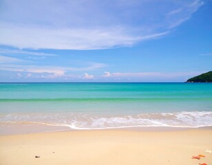 Obraz premium Tropical beach scene (2)