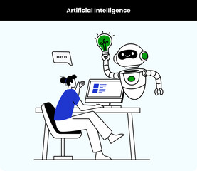 Artificial Intelligence Illustrations