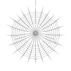 Obraz premium broken glass spider web