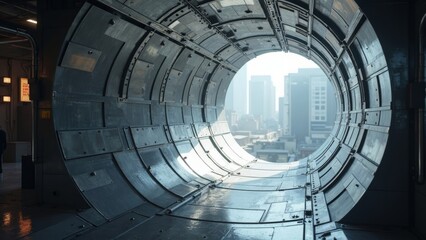 The artistic landscape of the technology tunnel