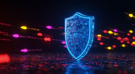 Digital shield protecting against cyber threat