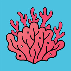 Abstract art illustration of a red floral heart shape on a white background with a human hand silhouette holding the symbol of love