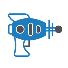 Obraz premium Space Gun Vector icon which can easily modify or edit