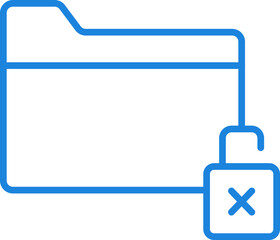 data leak line icon, data leak icon – information breach, cybersecurity threat, privacy loss symbol