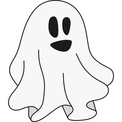 Ghost Illustration Halloween