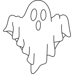 Halloween Ghost Line