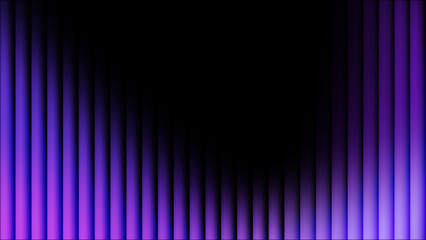 Purple gradient with a glass effect on a black background, a futuristic look featuring cool glow, soft waves, and transparent layers that create a sense of motion