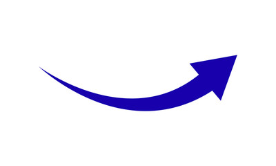 blue arrow icon