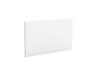 A Clean Business Card Mockup Design Showcasing A Branding Card Template 3D Illustration