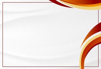 Red gold gradation certificate background