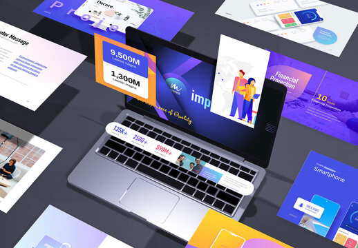 Web UI Mockup Design