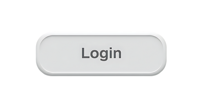 Login Button Graphic with Rounded Corners and Clean Design