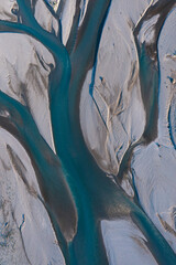 New Zealand Braided River