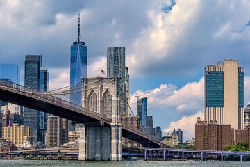 Obraz premium Lower Manhattan from Governors Island