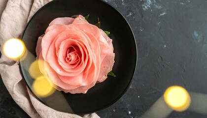 Raw ham, bacon slices, and fresh eggs on a plate for a healthy breakfast meal
