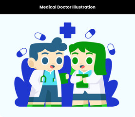 Medical Doctor Illustration