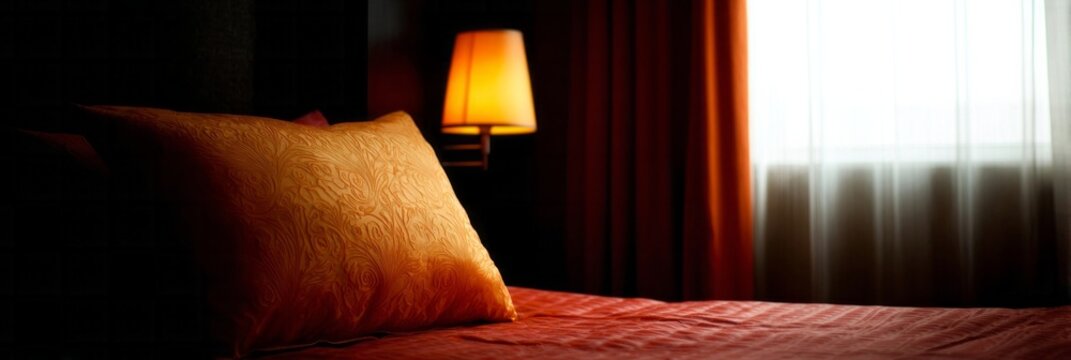 Dimly lit sanctuary with orange hues and soft whispers, ideal for Hygge evenings or the Winter Solstice retreat