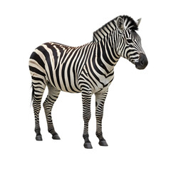 Obraz premium Majestic Zebra: Powerful Wildlife Photography - African Plains Animal