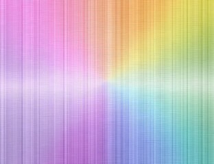Rainbow metal texture with vertical lines