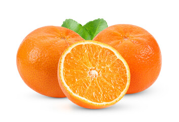 orange fruit isolated on transparent png ( Image from camera)