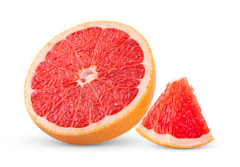 grapefruit isolated on transparent png (Image from camera)