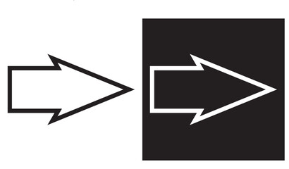 white and black arrows on split background. Minimalist illustration of two outlined arrows, one blue on white and one red on black, symbolizing contrast, direction, and choice.

.