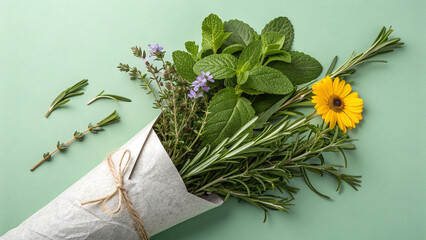 From Garden to Table: A Fresh Herb Spread