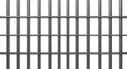 Metal jail bars close-up background texture
