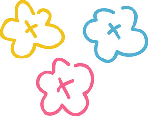 Obraz premium Cute Handdrawn Element