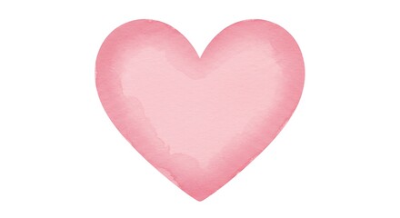 Soft pink heart graphic