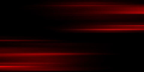  Striking red light streak on a deep dark background vividly symbolizes the concept of fast movement and digital speed, showcasing innovation in contemporary technology design
