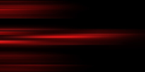  Striking red light streak on a deep dark background vividly symbolizes the concept of fast movement and digital speed, showcasing innovation in contemporary technology design
