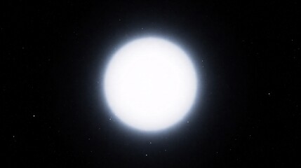 Distant star shining brightly in the vast, dark cosmic expanse.