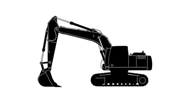 Heavy Duty Excavator Machine for Construction and Digging Projects