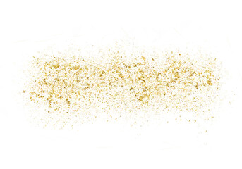 PNG bright gold particles and yellow dust glow on festive background, as each sparkle ignites a dust trail and shimmer reflects the light of golden dust PNG.