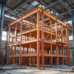 construction of a building