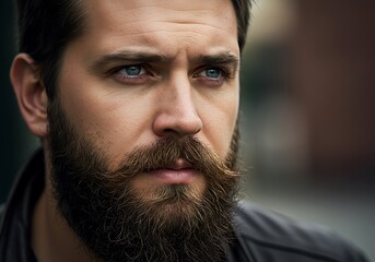 Fototapeta premium Steel Gaze, City Shadow