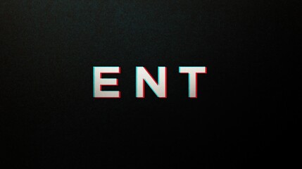 Generative AI, Anaglyph Text on Film