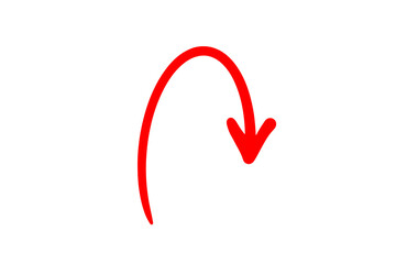 Curve arrow icon