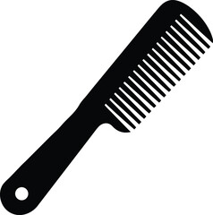 Comb Silhouette Icon