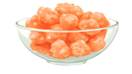 Snack time crunchy cheese puffs kitchen table food photography bright setting close-up