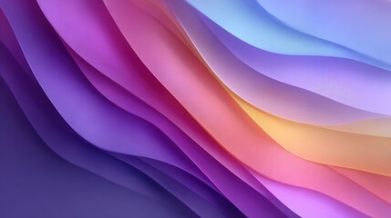 Abstract pastel wave pattern, soft color gradients