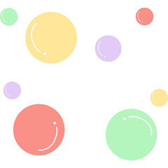 Cute Dots Element Decoration