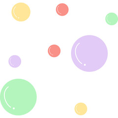 Cute Dots Element Decoration