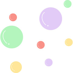 Cute Dots Element Decoration