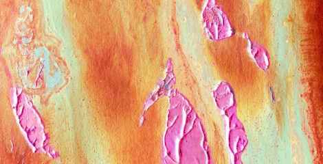 Joyful and Vibrant Chromatic Chaos Evoking a Sense of Excitement and Wonder