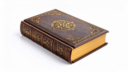 Fototapeta premium old book isolated on white